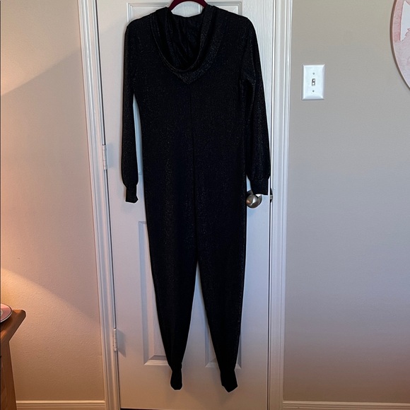 Savage X Fenty Sparkle Hooded Onesie Jumpsuit - Picture 8 of 12